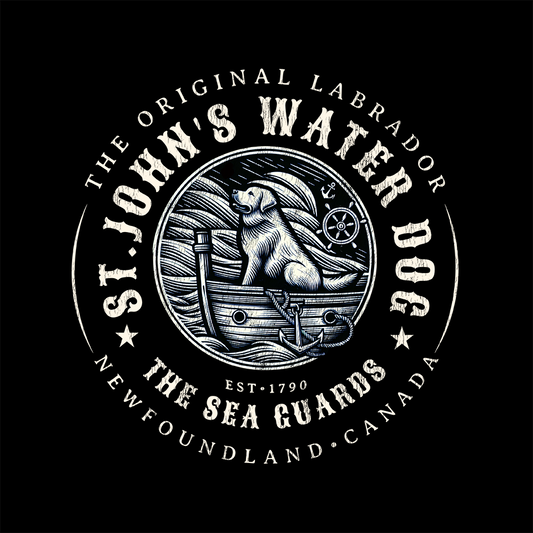 ST. JOHN'S WATER DOG Unisex Heavy Cotton Tee